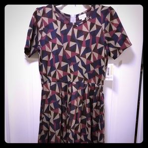 LuLaRoe Amelia dress large